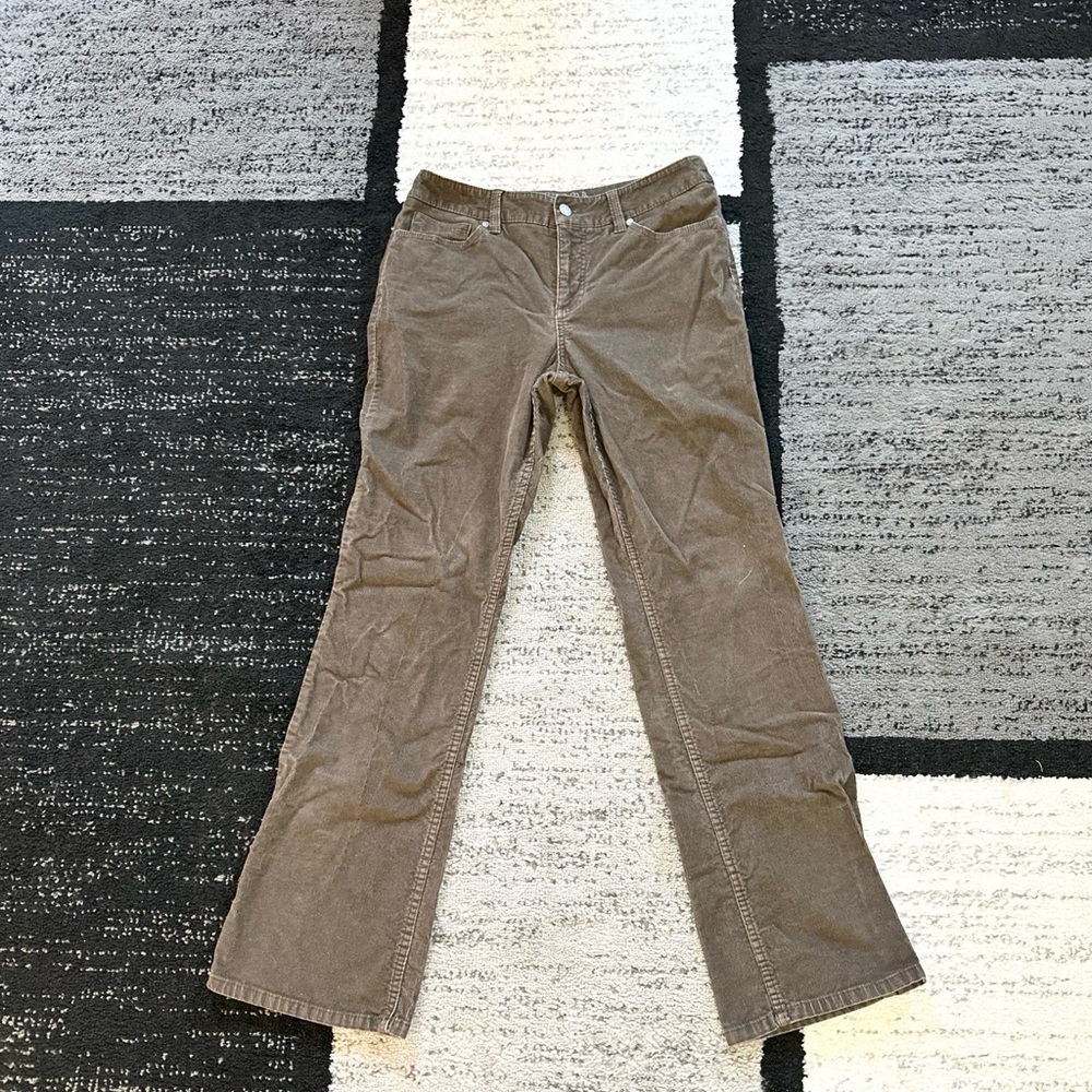Sonoma Women’s Brown Corduroy Wide-Leg Jeans